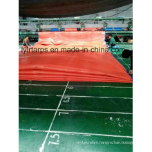 Durable Waterproof Blue/Orange PE Tarpaulin Truck Cover